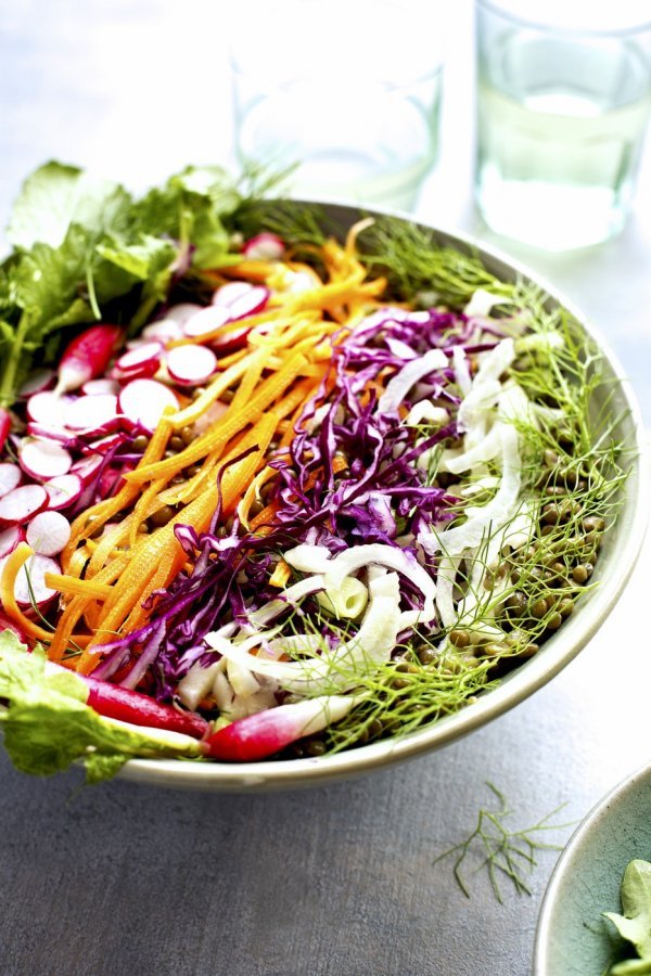 Ova ukusna salata s lećom izvrstan je obrok za one koji žele izgubiti koju kilu